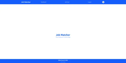 JobMatcher: Contract-to-Payment State System Screenshot